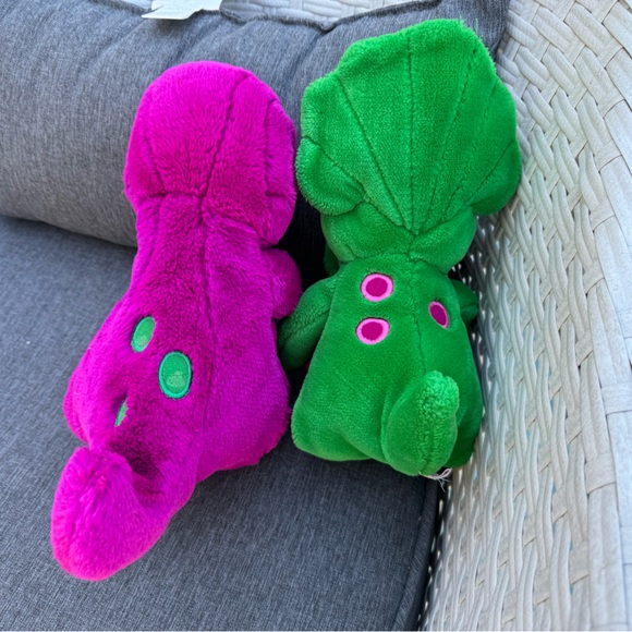 Barney and baby bop plushies - Picture 4 of 4